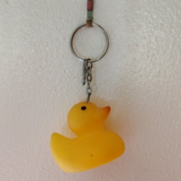 Rubber Ducky Keychain - Picture 2 of 4